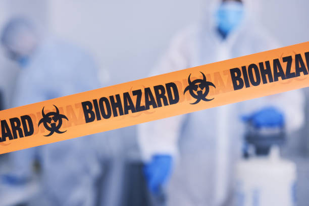Professional Biohazard Cleanup technician working in Salida, CA